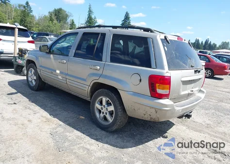 2004 Jeep Grand Cherokee Limited из США, поврежденный, VIN 1J8GW58J14C107174
